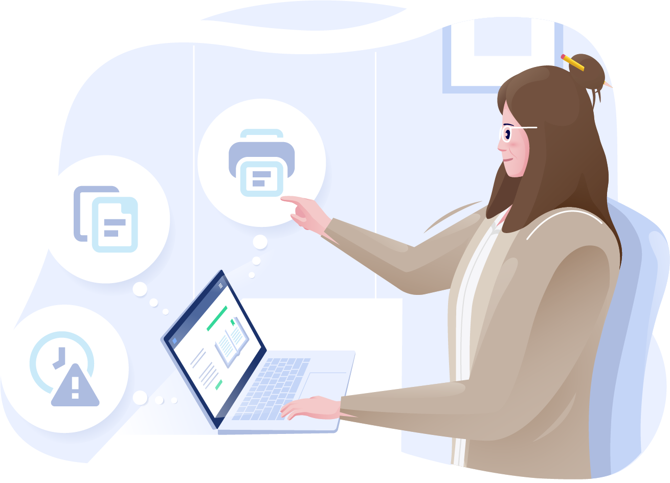 Setting eBook access, copy, and print permissions