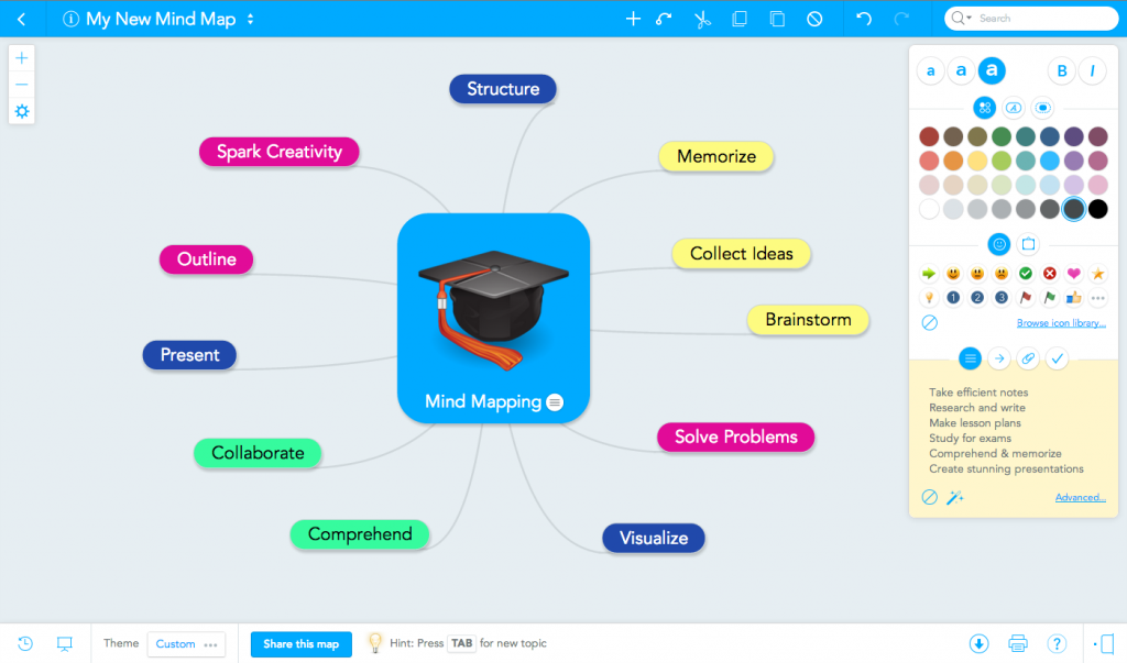 Mindmeister for Mindamaps